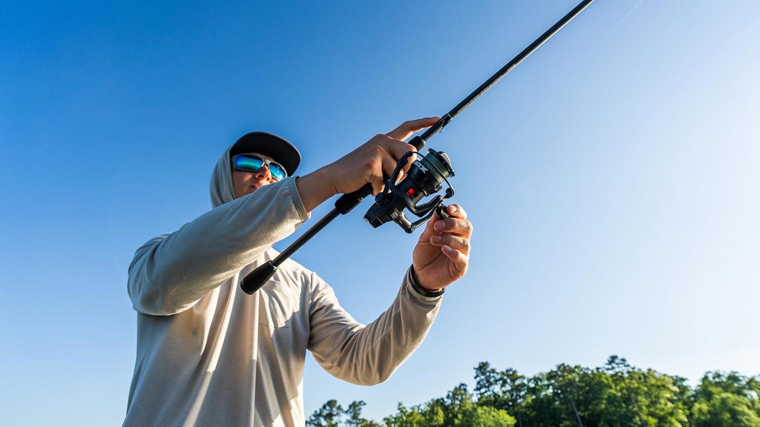image:imageAbu Garcia Max SX Spinning Reel and Fishing Rod Combo3000 Size Reel 7 Medium 2pc