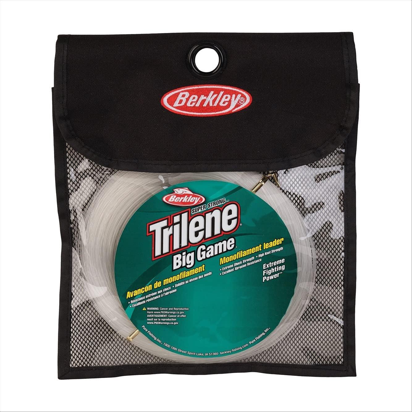 image:imageBerkley Trilene Big Game Monofilament Fishing LineClear Mono Leader