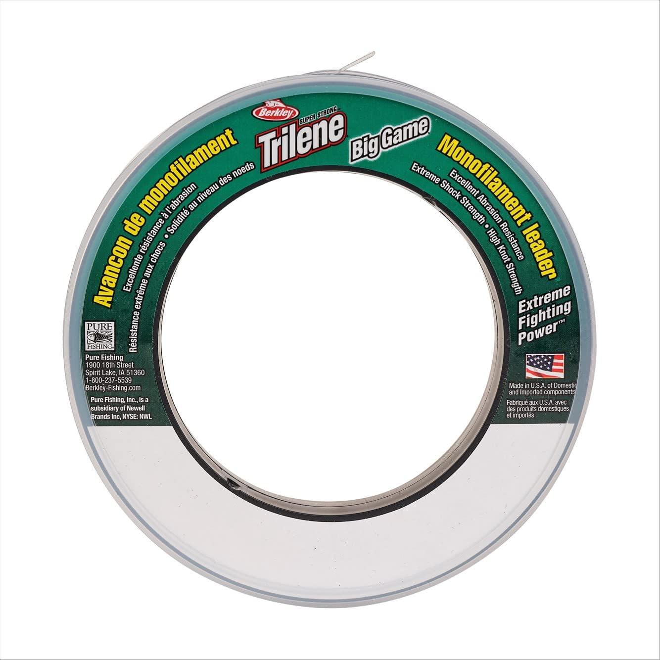 image:imageBerkley Trilene Big Game Monofilament Fishing LineClear Mono Leader