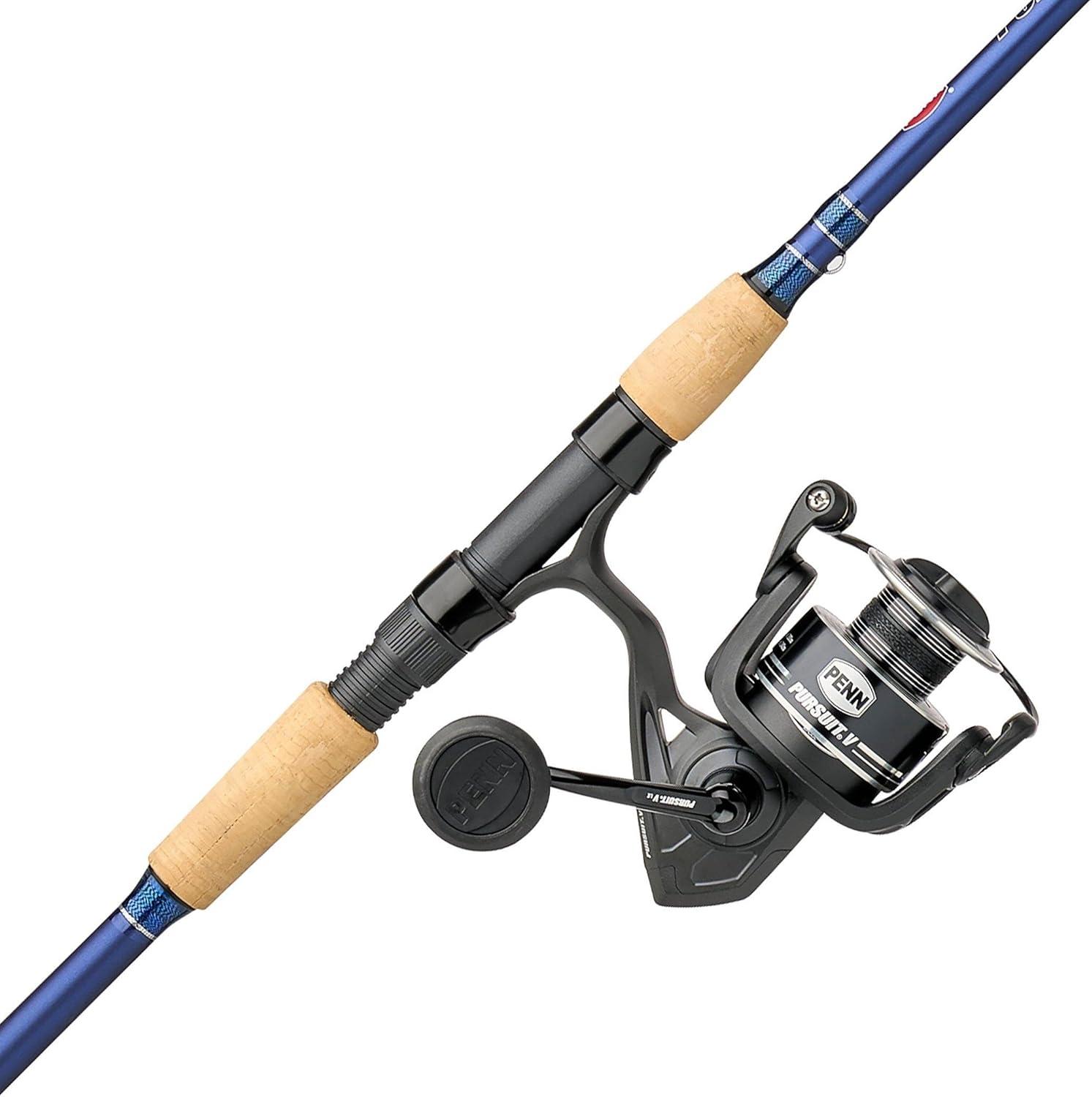 image:imagePENN Pursuit III amp Pursuit IV Spinning Reel and Fishing Rod Combo3000 Size Reel 7 Medium Light 1pc