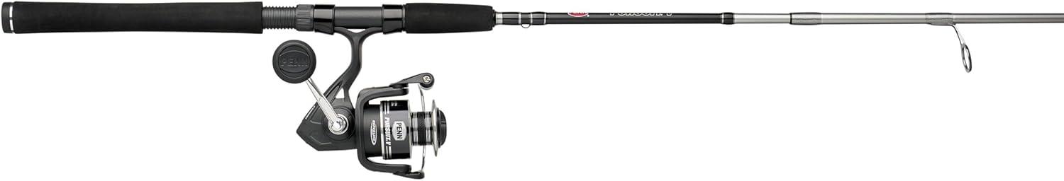 image:imagePENN Pursuit III amp Pursuit IV Spinning Reel and Fishing Rod Combo4000 Size Reel 7 Medium 3pc