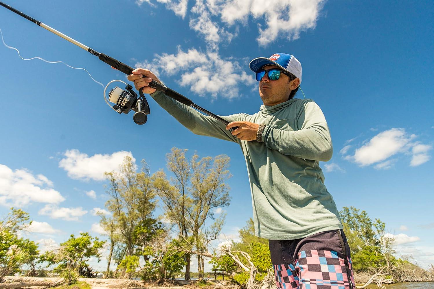 image:imagePENN Pursuit III amp Pursuit IV Spinning Reel and Fishing Rod Combo6000 Size Reel 7 Medium Heavy 1pc