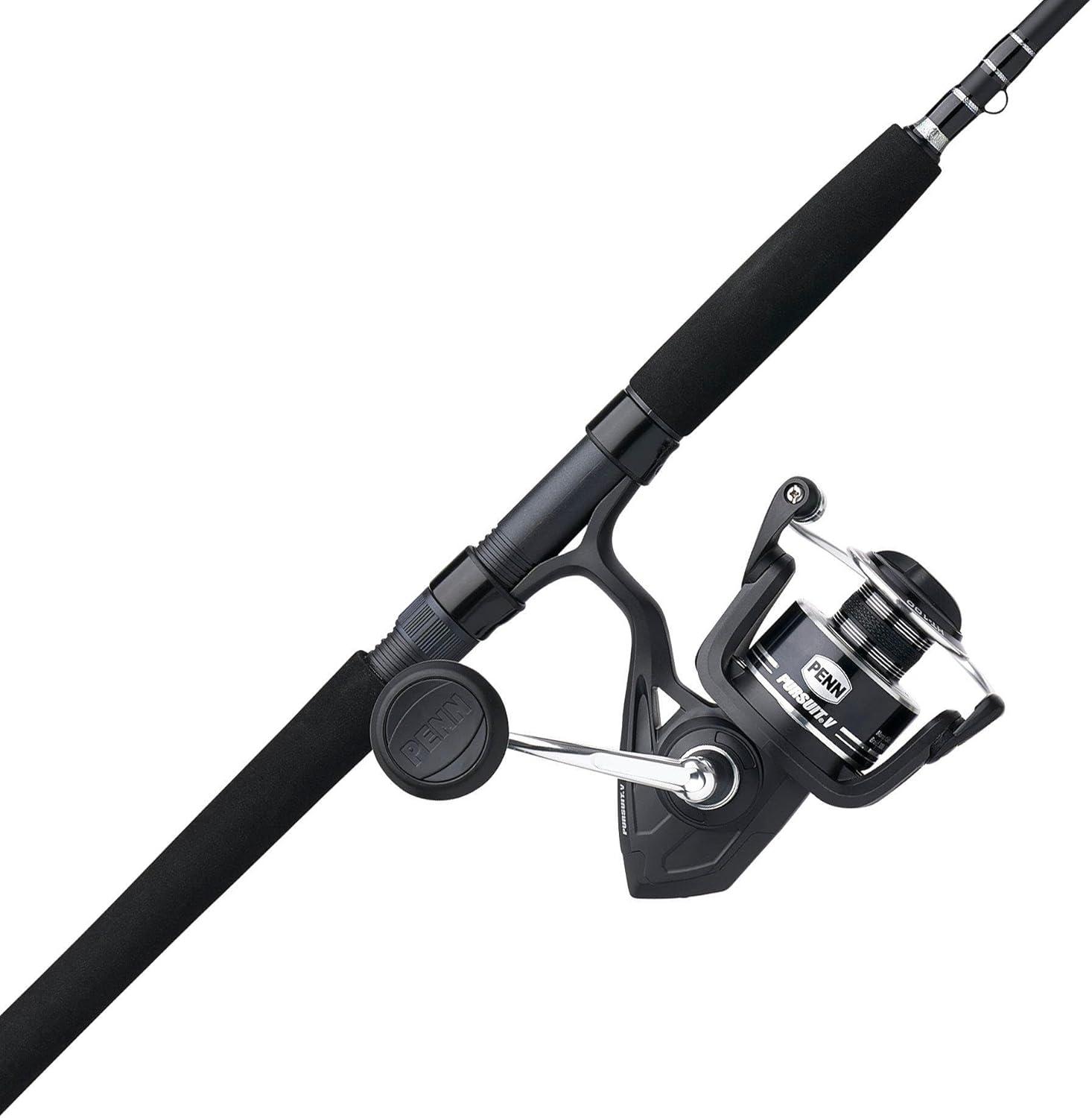 image:imagePENN Pursuit III amp Pursuit IV Spinning Reel and Fishing Rod Combo6000 Size Reel 7 Medium Heavy 1pc