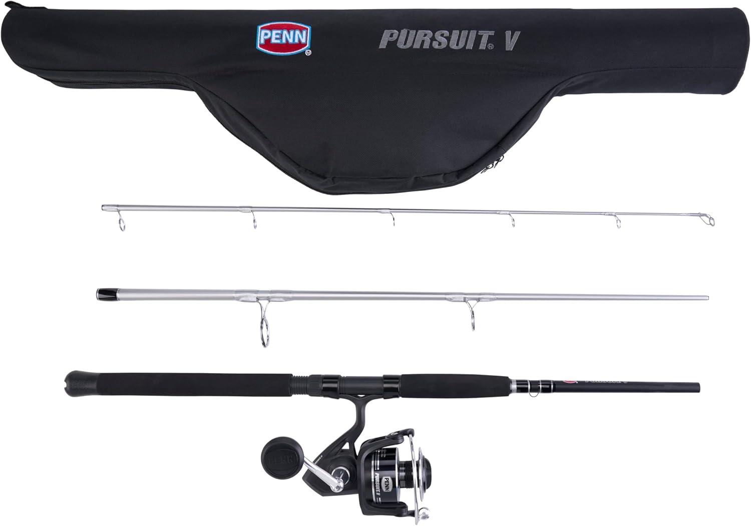 image:imagePENN Pursuit III amp Pursuit IV Spinning Reel and Fishing Rod Combo6000 Size Reel 7 Medium Heavy 3pc