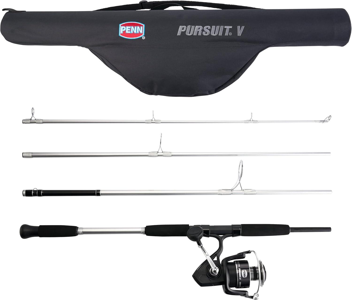 image:imagePENN Pursuit III amp Pursuit IV Spinning Reel and Fishing Rod Combo8000 Size Reel 10 Heavy 4