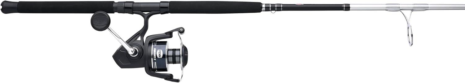 image:imagePENN Pursuit III amp Pursuit IV Spinning Reel and Fishing Rod Combo8000 Size Reel 7 Heavy 1pc