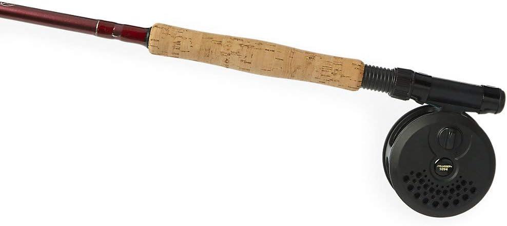 image:imagePflueger 8 Fly Kit Rod and Reel Combo 3Piece Graphite Rod Size 44322 Reel Lightweight and CorrosionResistant RightLeft Handle Position
