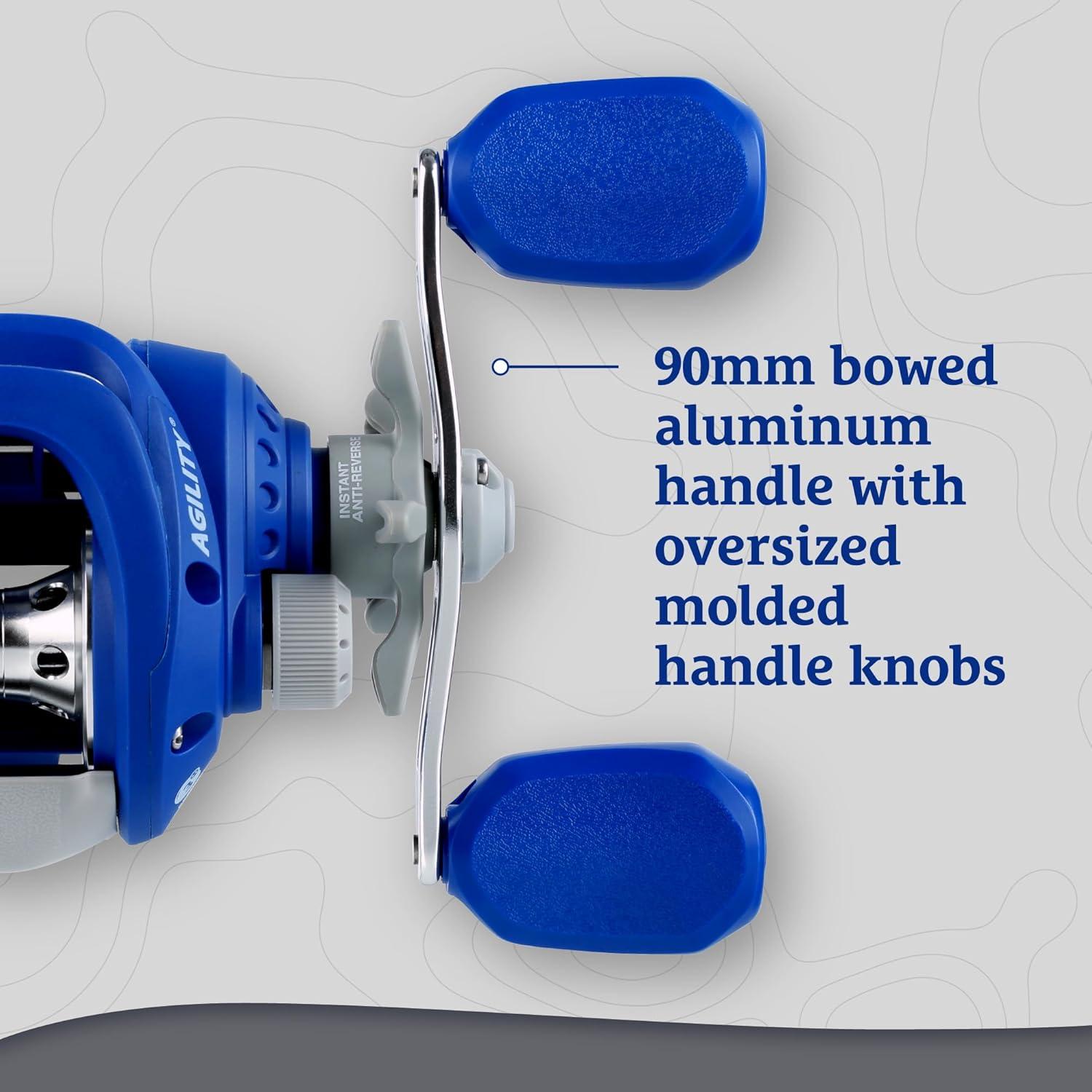image:imageShakespeare Agility Low Profile Baitcast Reel and Fishing Rod ComboNew Model