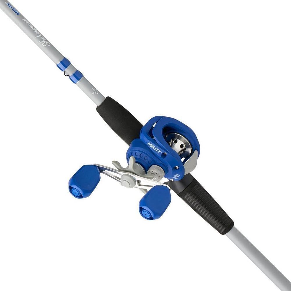 image:imageShakespeare Agility Low Profile Baitcast Reel and Fishing Rod ComboNew Model