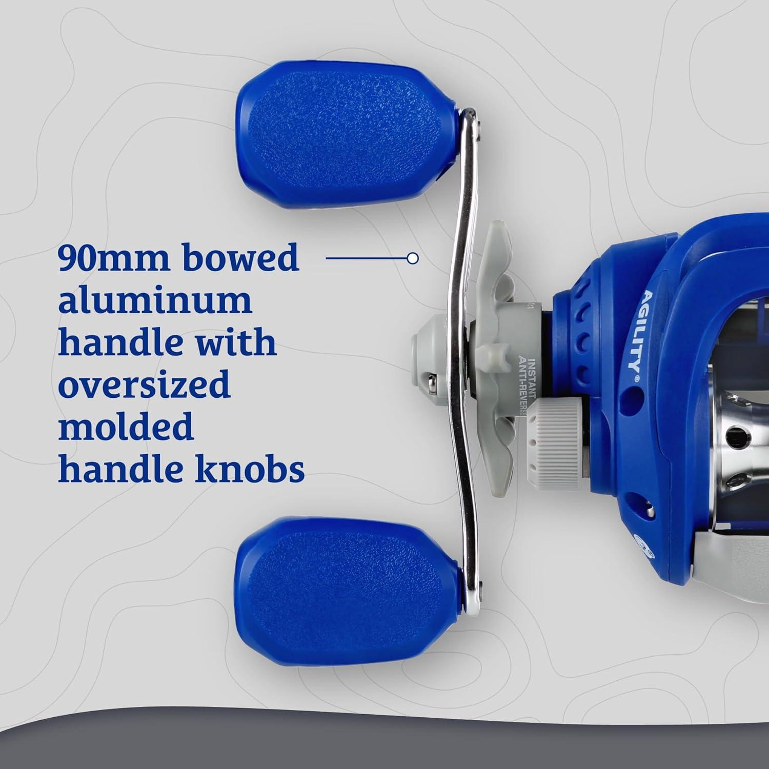 image:imageShakespeare Agility Low Profile Baitcast Reel and Fishing Rod ComboNew Model
