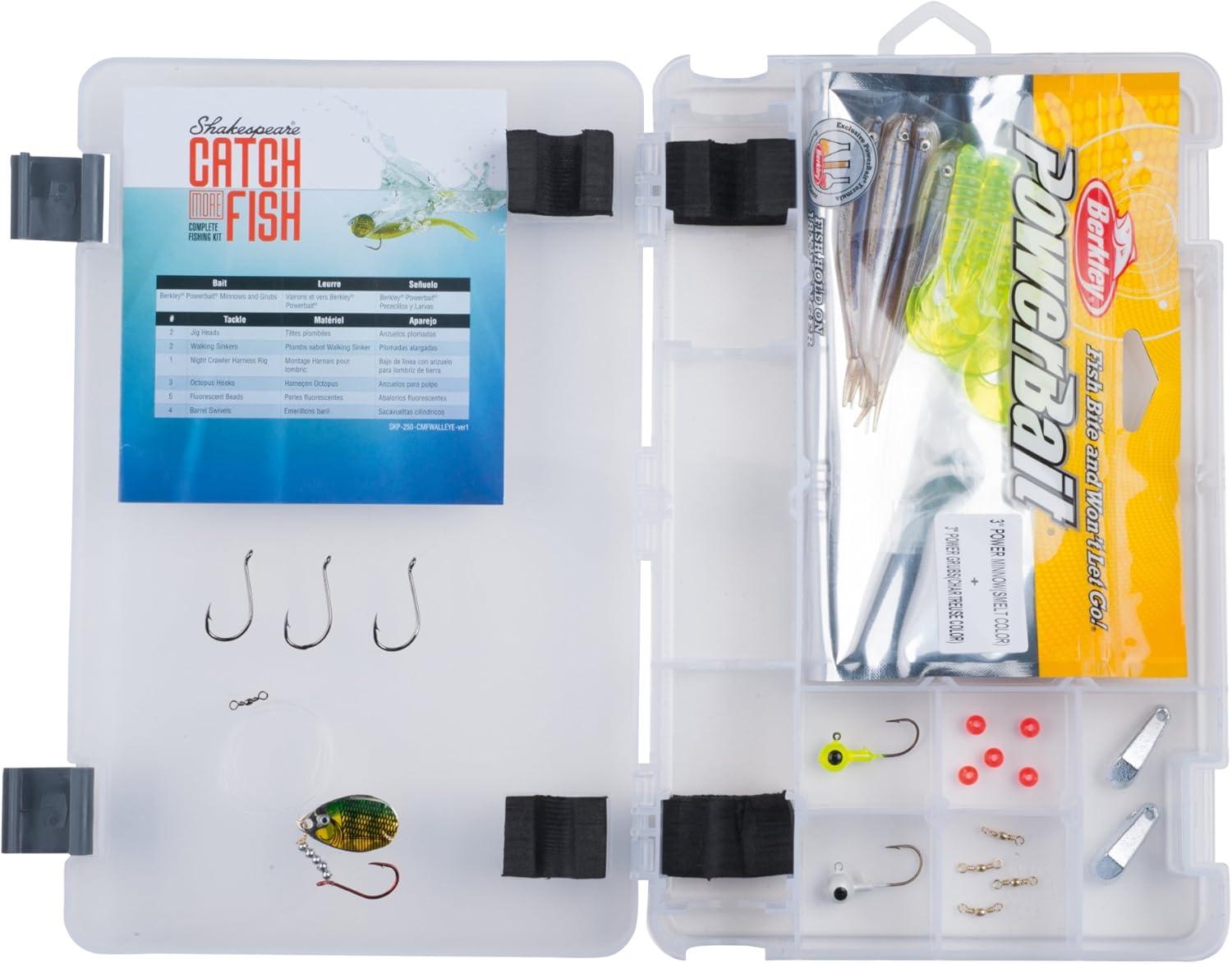 image:imageShakespeare Catch More Fish Fishing Tackle KitWalleye
