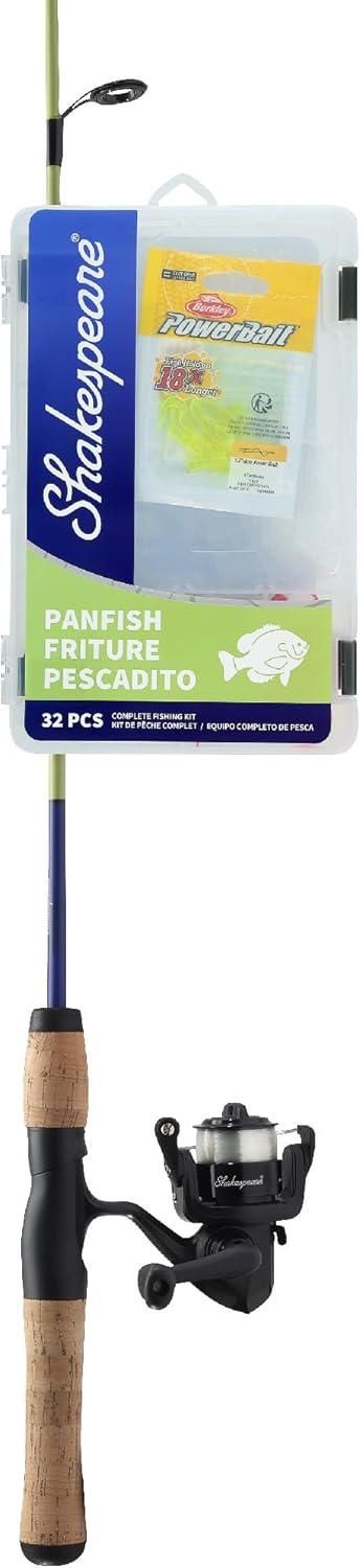 image:imageShakespeare Catch More Fish Spinning Reel and Fishing Rod Combo with KitPanfish