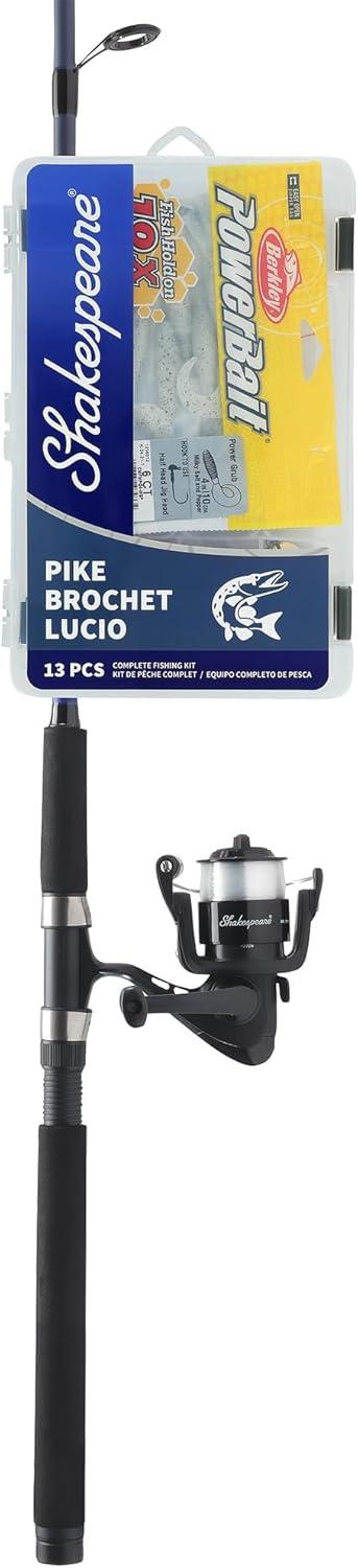 image:imageShakespeare Catch More Fish Spinning Reel and Fishing Rod Combo with KitPike