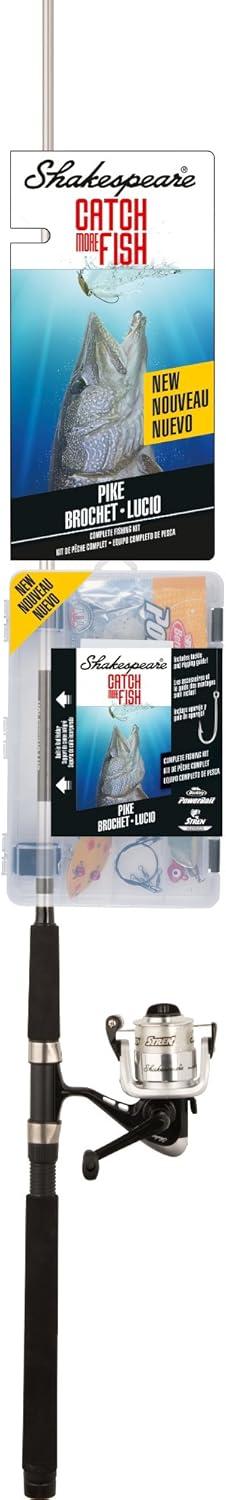 image:imageShakespeare Catch More Fish Spinning Reel and Fishing Rod Combo with KitPike