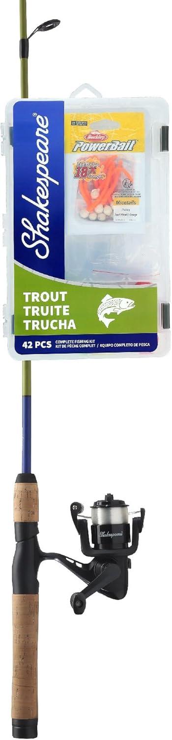 image:imageShakespeare Catch More Fish Spinning Reel and Fishing Rod Combo with KitTrout West