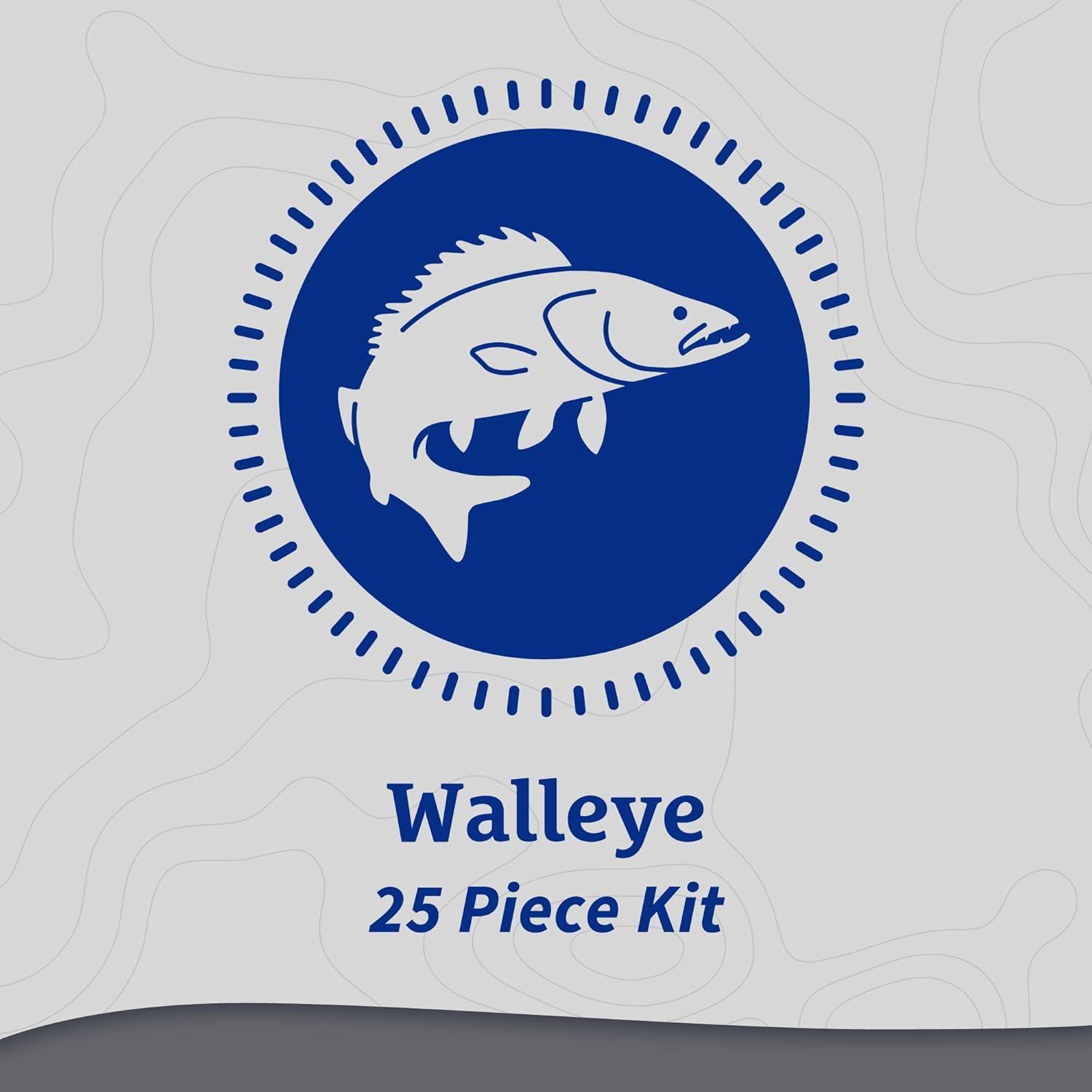 image:imageShakespeare Catch More Fish Spinning Reel and Fishing Rod Combo with KitWalleye