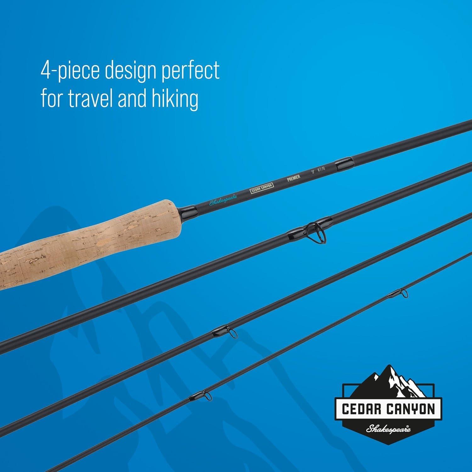 image:imageShakespeare Cedar Canyon Carbon Fly Fishing RodOld Model 2024