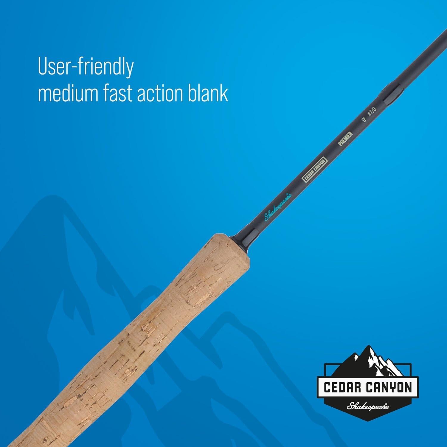image:imageShakespeare Cedar Canyon Carbon Fly Fishing RodOld Model 2024
