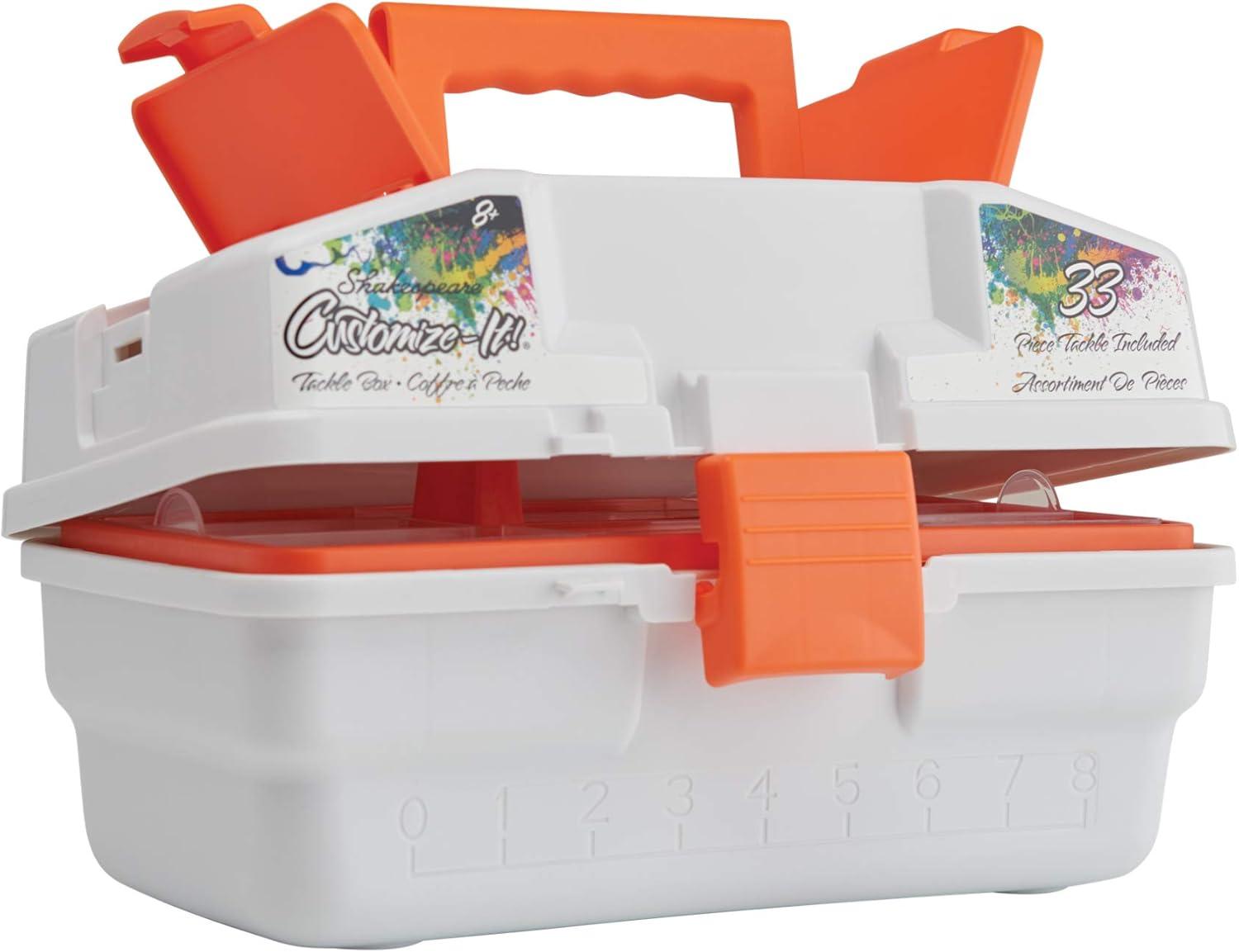 image:imageShakespeare CustomizeIt Tackle Box Kids Tackle Box with Tackle Included