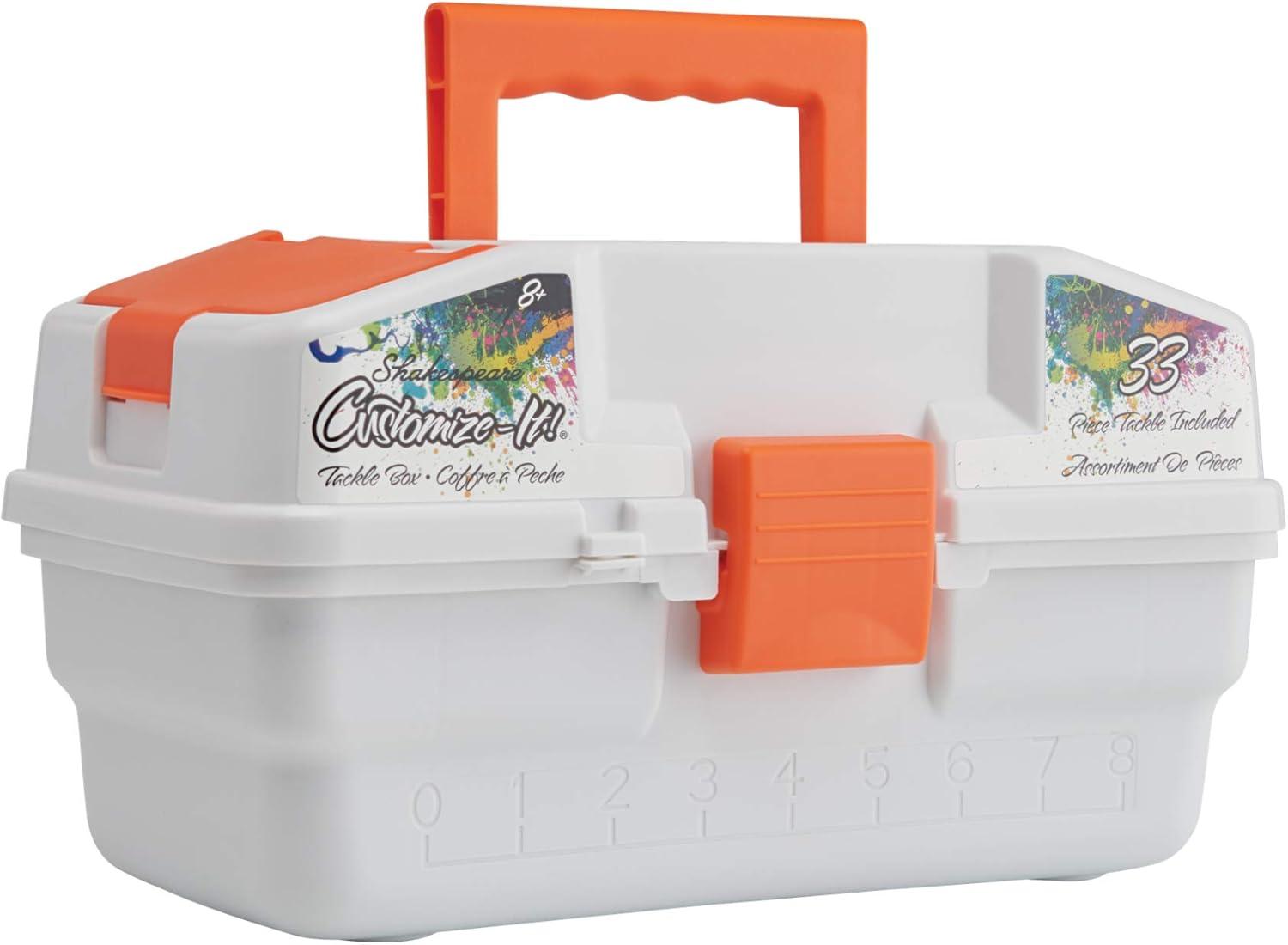 image:imageShakespeare CustomizeIt Tackle Box Kids Tackle Box with Tackle Included
