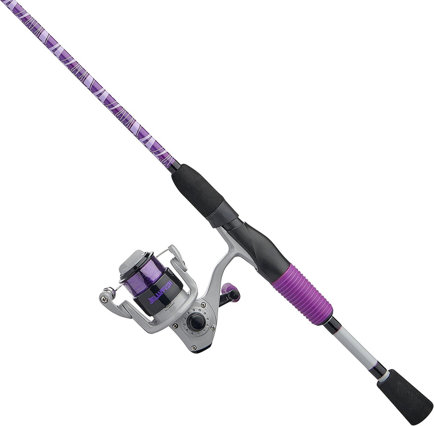 image:imageShakespeare Jellyfish Spincast Reel and Fishing Rod ComboPurple