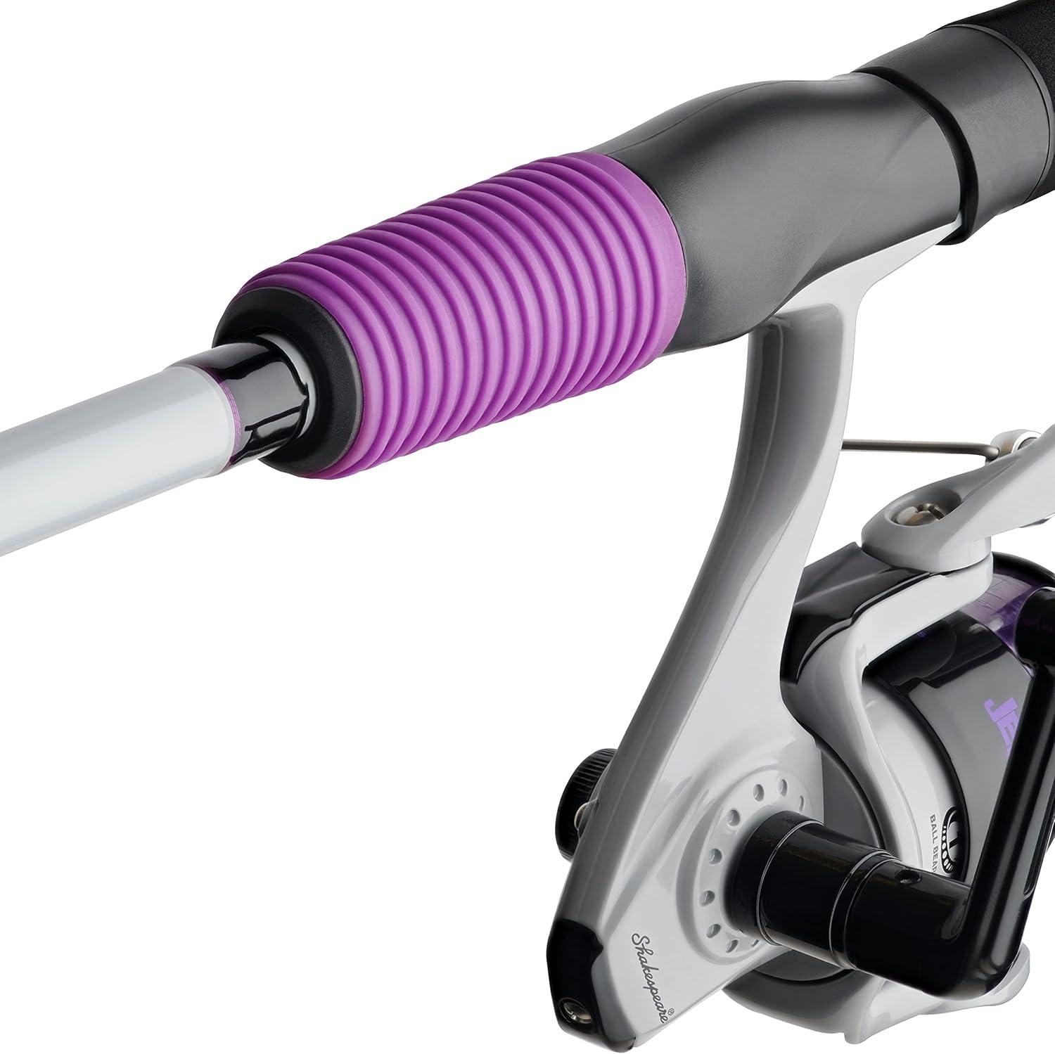 image:imageShakespeare Jellyfish Spincast Reel and Fishing Rod ComboPurple