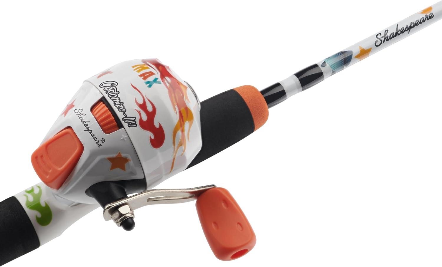 image:imageShakespeare Youth CustomizeIt Combo Fishing Reel and Rod ComboSpincast