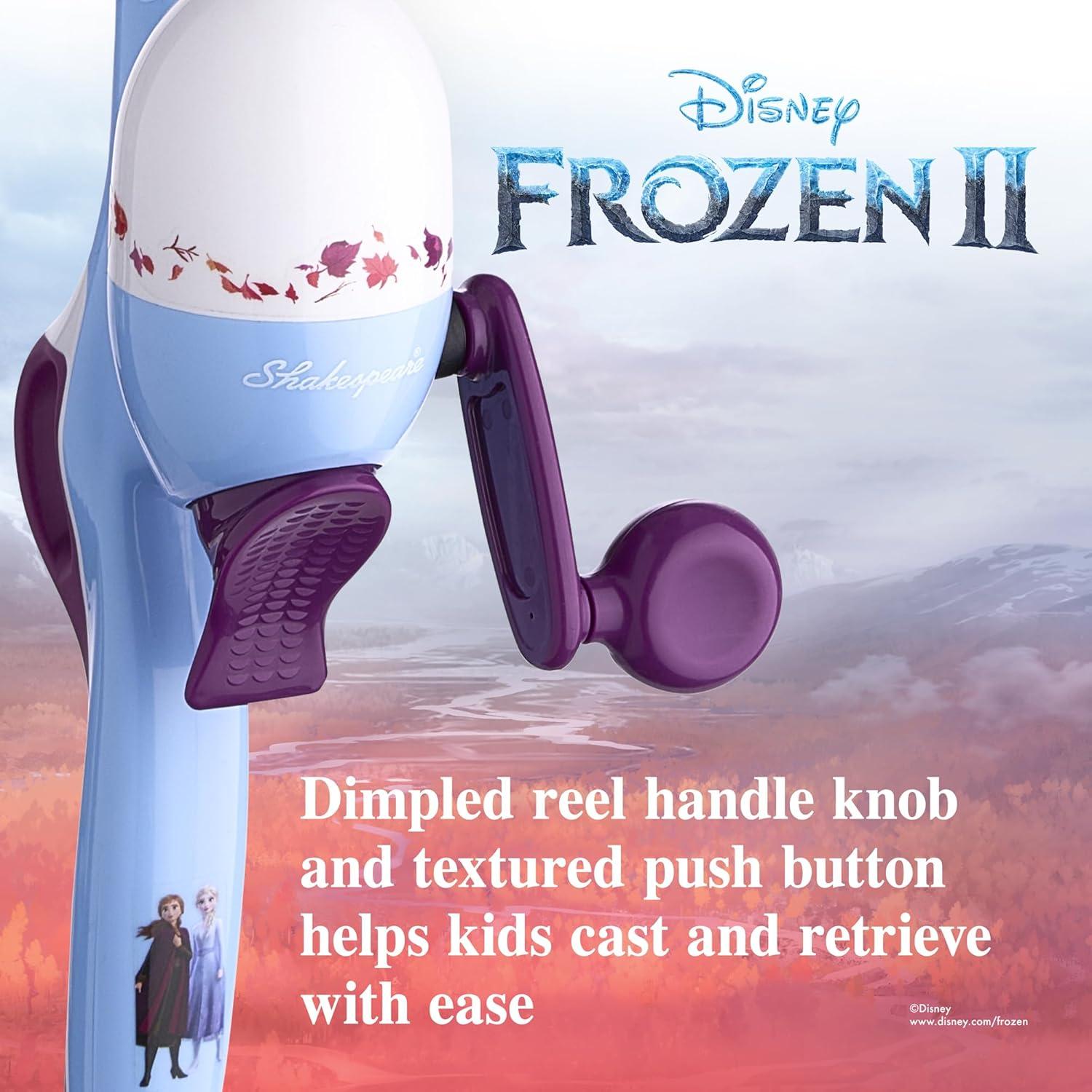 image:imageShakespeare Youth Fishing Reel and Rod ComboDisney Frozen 7 pc Kit