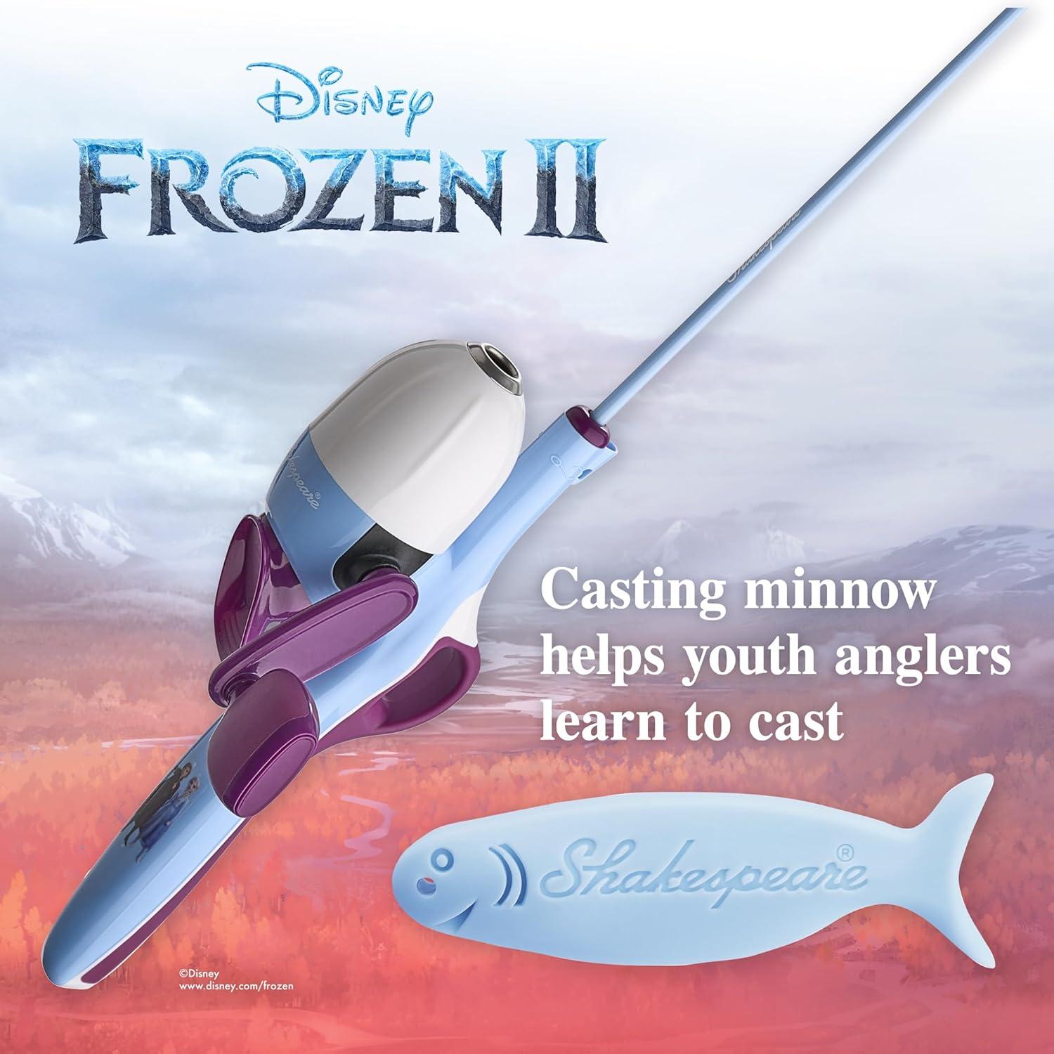image:imageShakespeare Youth Fishing Reel and Rod ComboDisney Frozen II Advanced