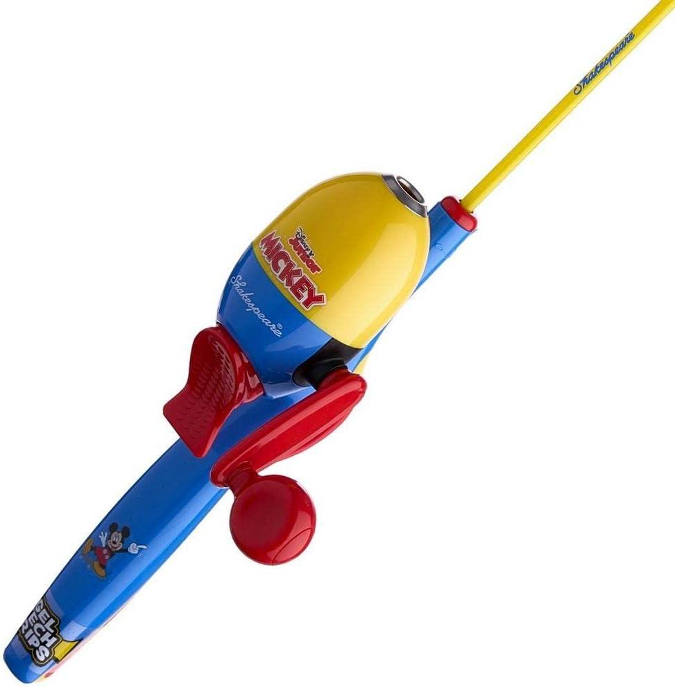 image:imageShakespeare Youth Fishing Reel and Rod ComboDisney Mickey Beginner