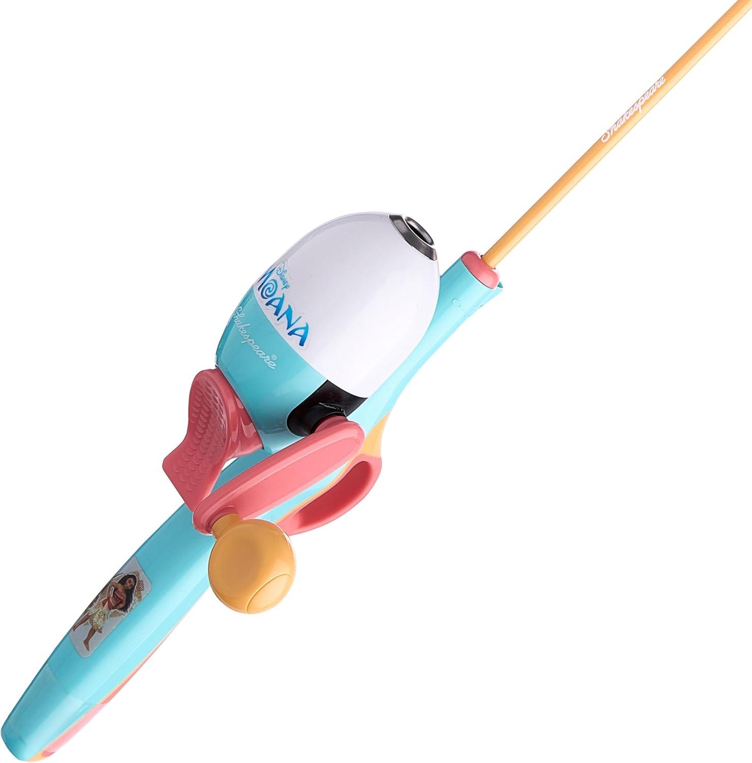 image:imageShakespeare Youth Fishing Reel and Rod ComboDisney Moana 7 pc Kit