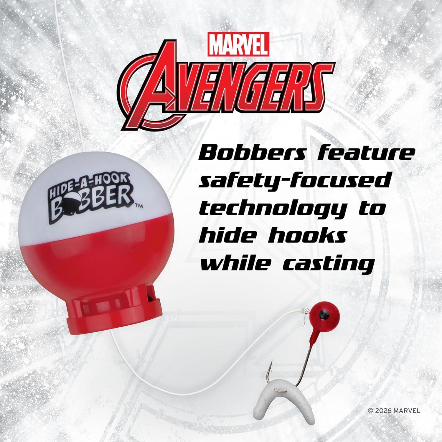 image:imageShakespeare Youth Fishing Reel and Rod ComboMarvel Captain America 7pc Kit