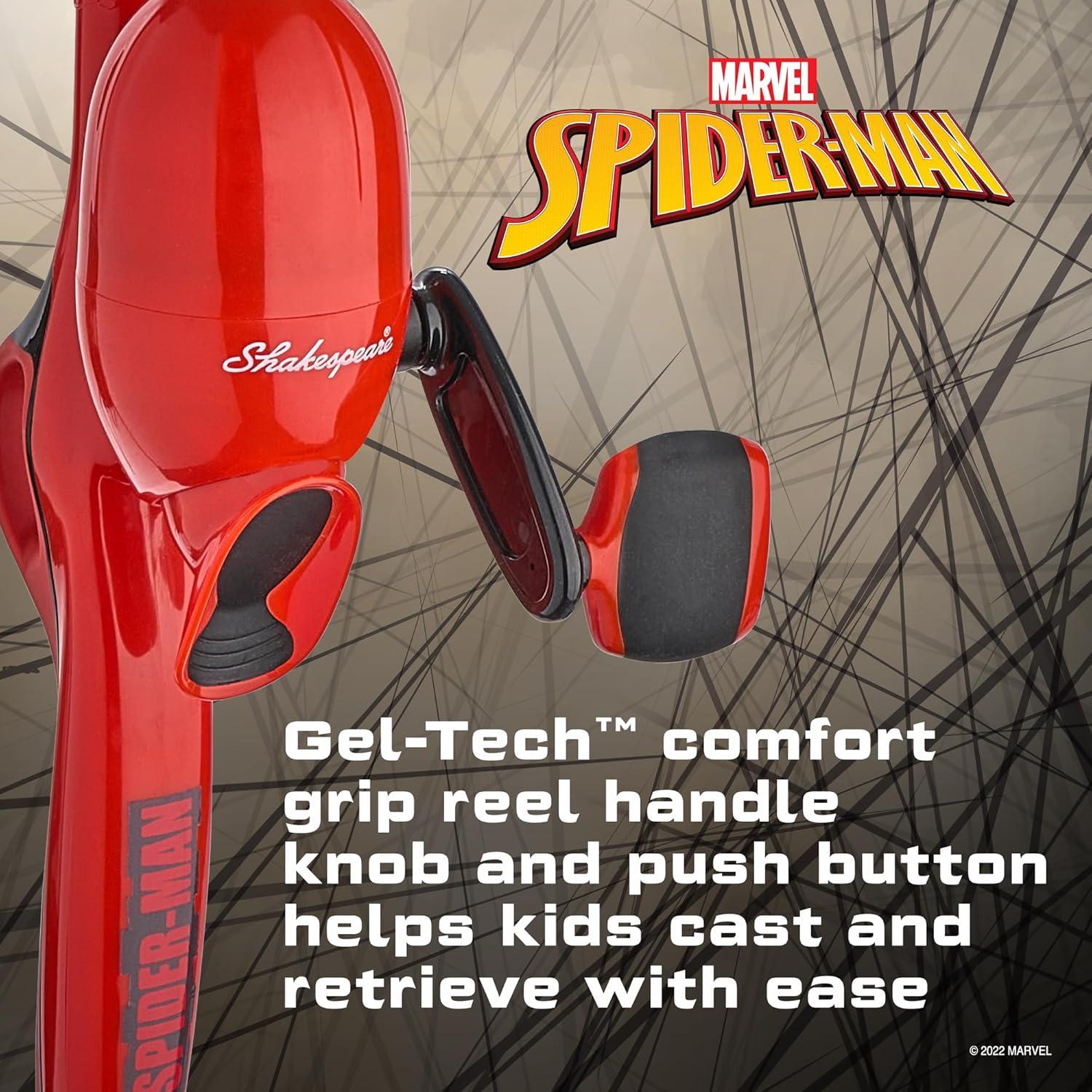 image:imageShakespeare Youth Fishing Reel and Rod ComboMarvel SpiderMan Advanced