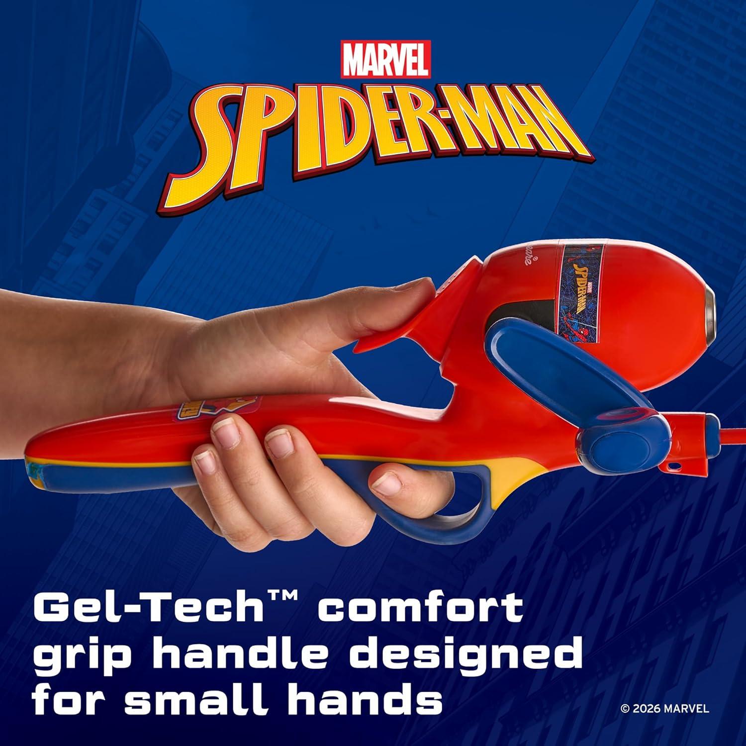 image:imageShakespeare Youth Fishing Reel and Rod ComboMarvel SpiderMan Beginner
