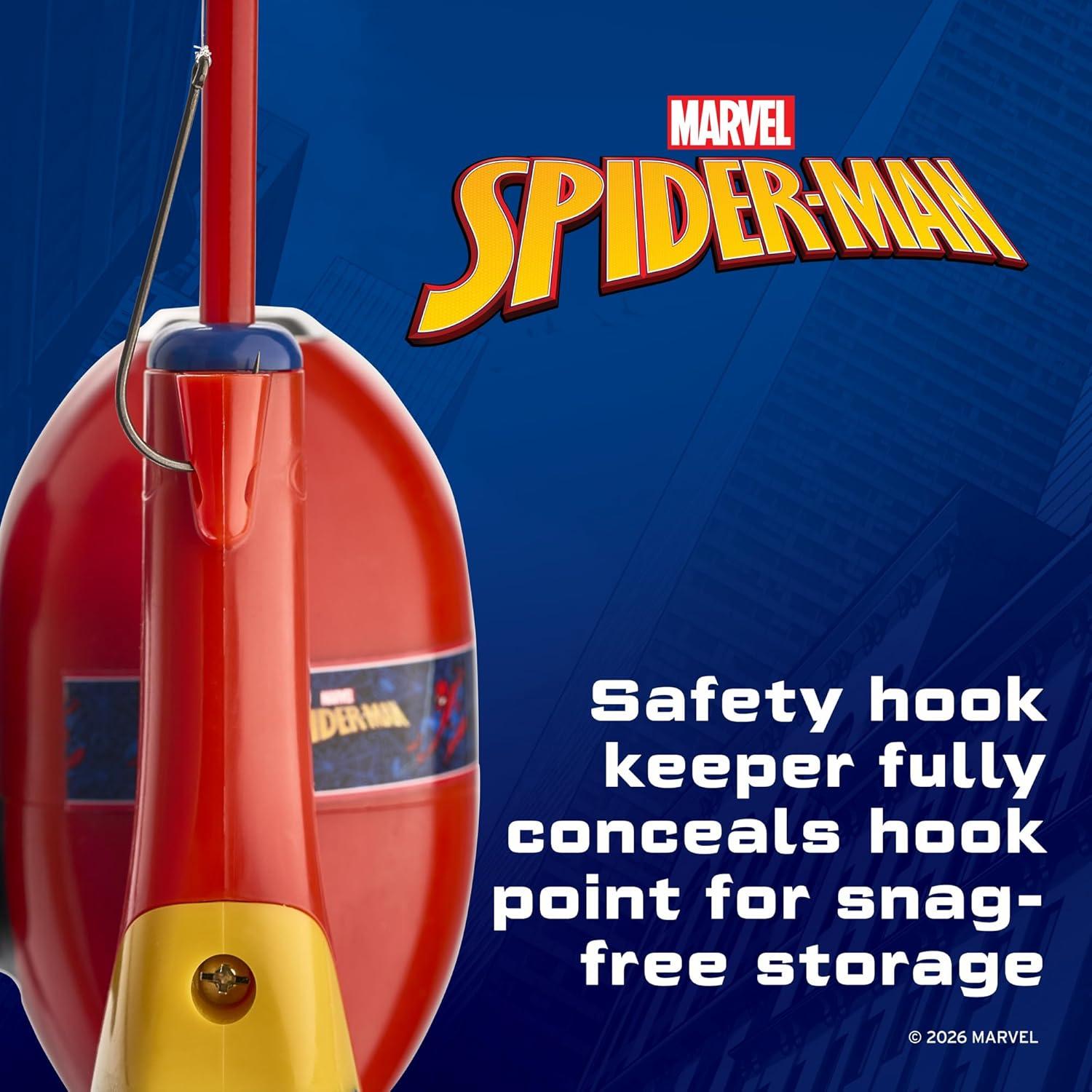 image:imageShakespeare Youth Fishing Reel and Rod ComboMarvel SpiderMan Beginner