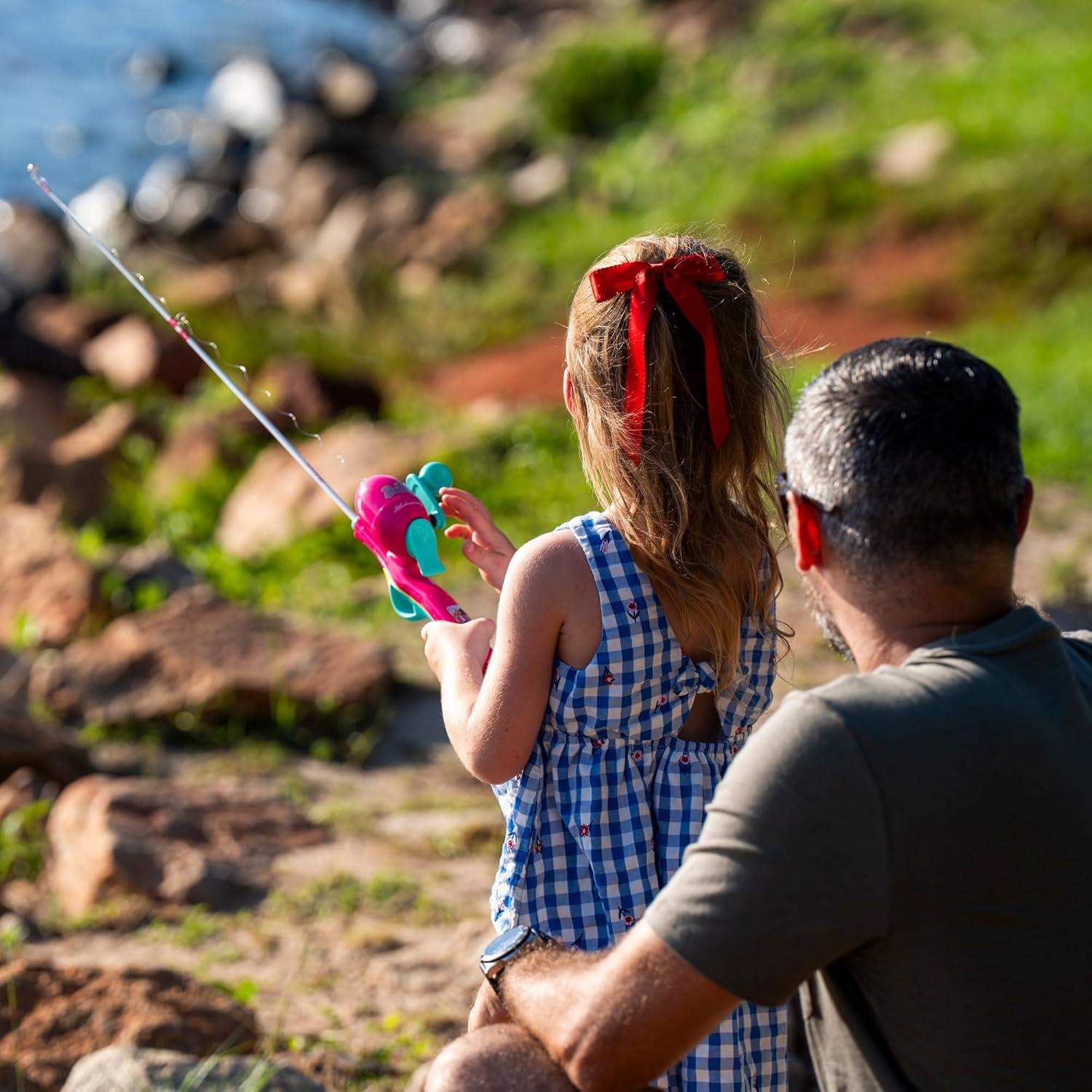 image:imageShakespeare Youth Fishing Reel and Rod ComboMattel Barbie Beginner