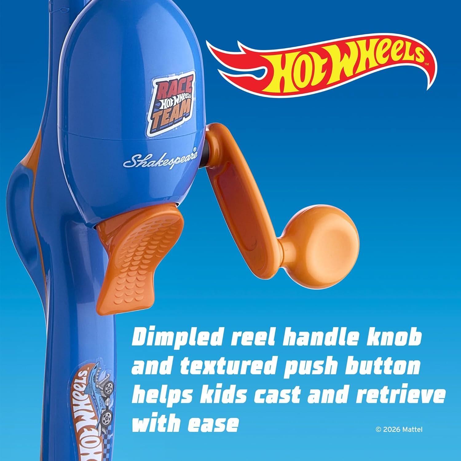 image:imageShakespeare Youth Fishing Reel and Rod ComboMattel Hot Wheels
