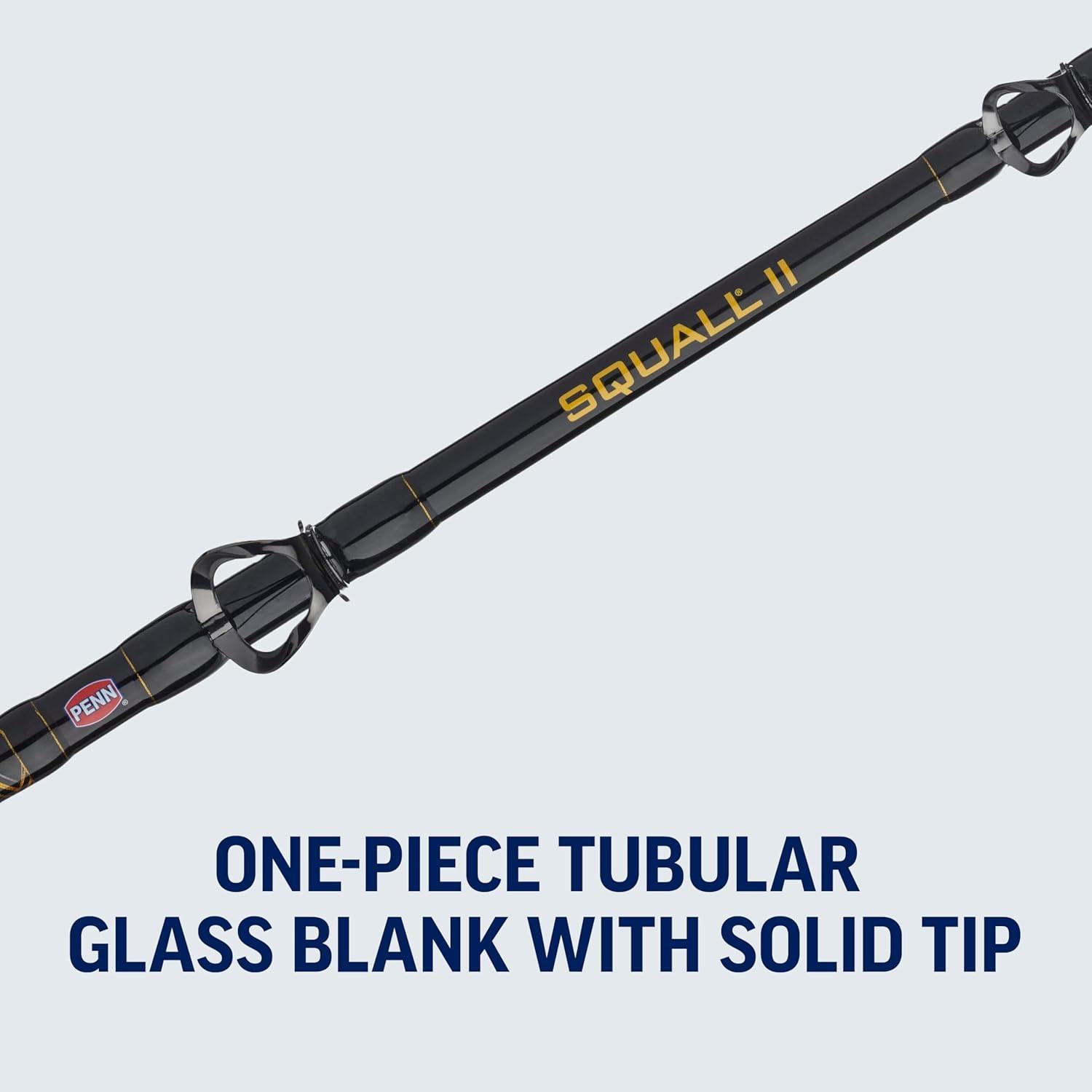 image:imageSquall II Level Wind Conventional Reel and Fishing Rod ComboSquall II Level Wind