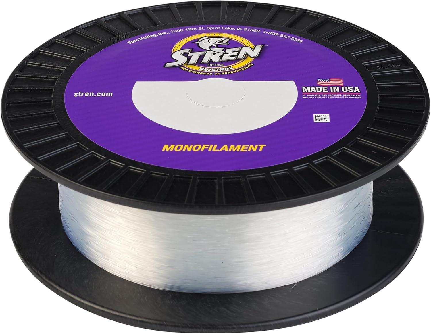 image:imageStren Original Monofilament Fishing LineClearblue Fluorescent