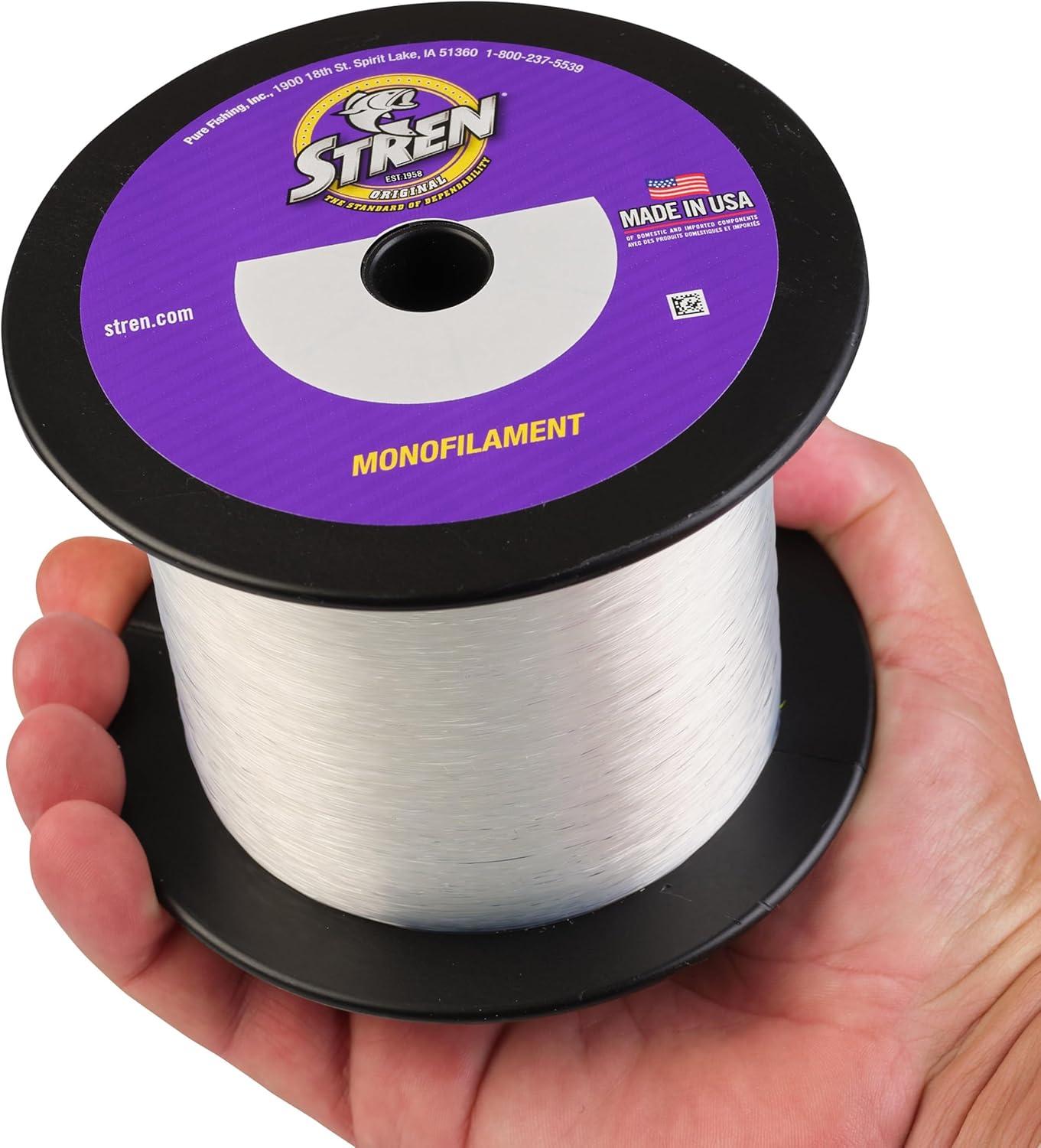 image:imageStren Original Monofilament Fishing LineClearblue Fluorescent