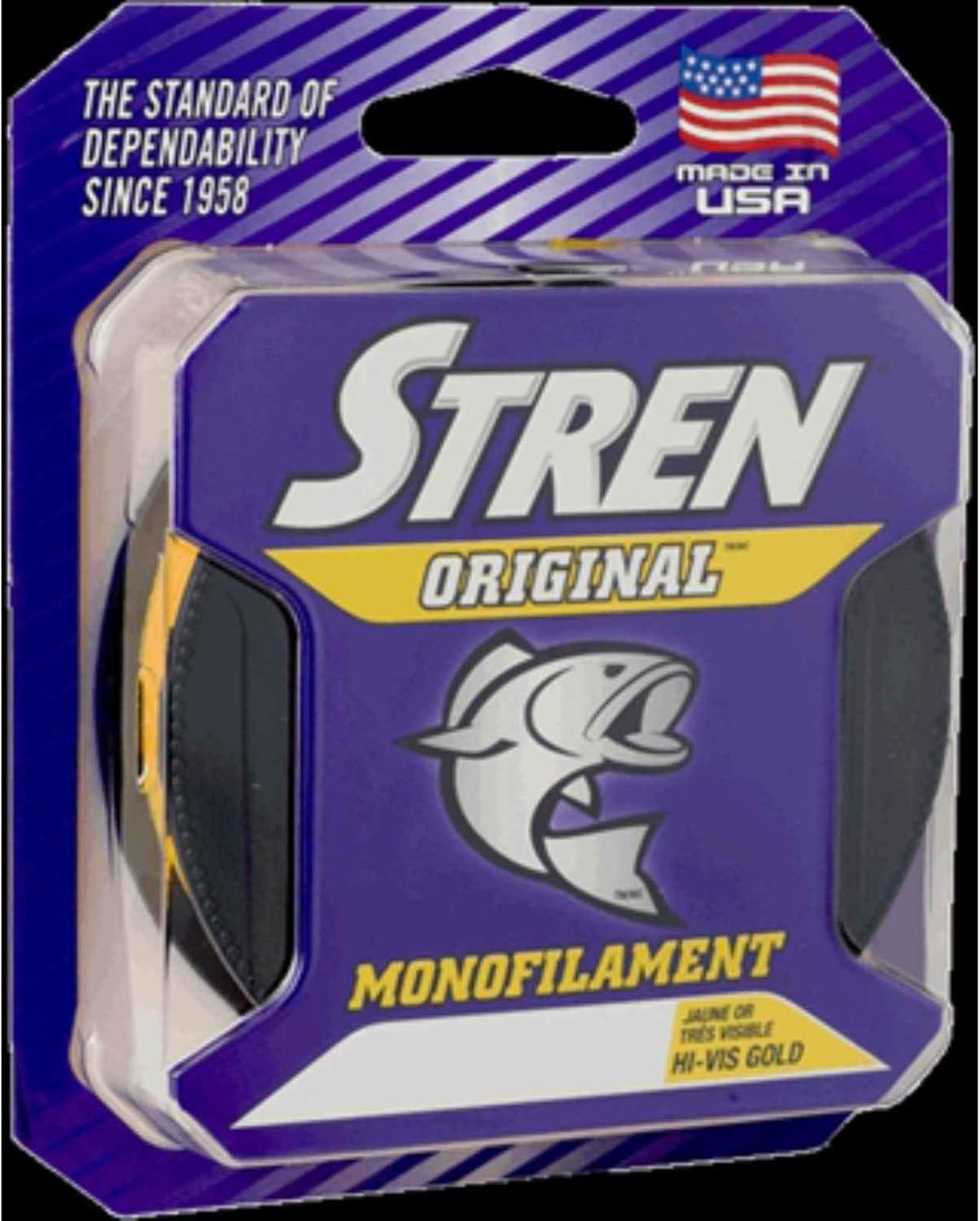 image:imageStren Original Monofilament Fishing LineHiVis Gold