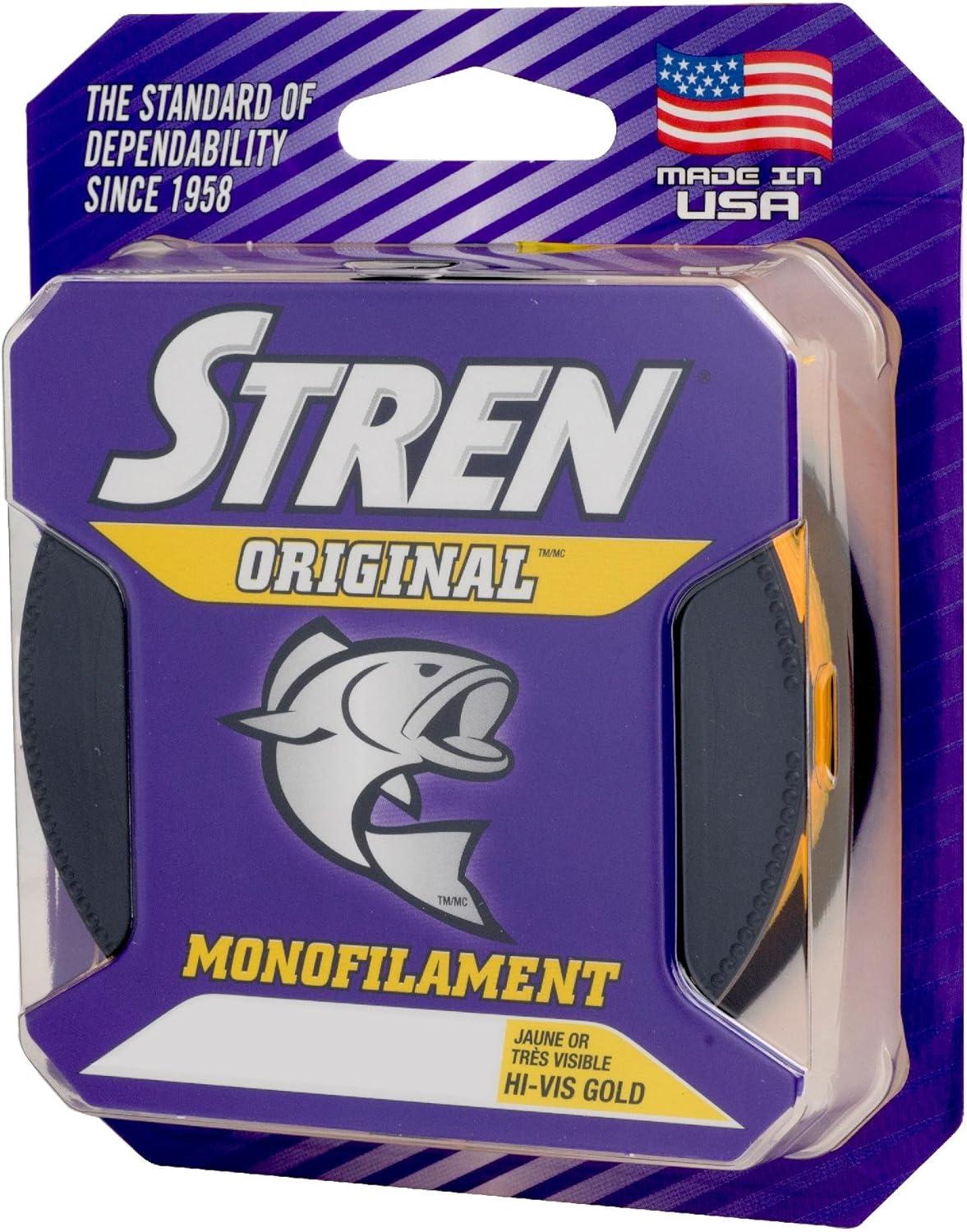 image:imageStren Original Monofilament Fishing LineHiVis Gold