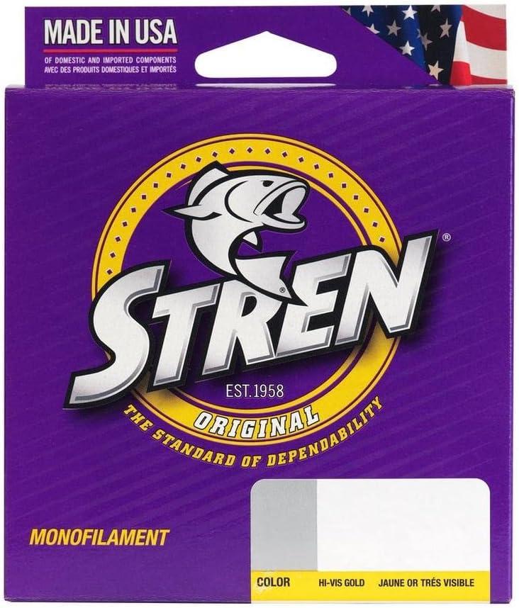 image:imageStren Original Monofilament Fishing LineHiVis Gold