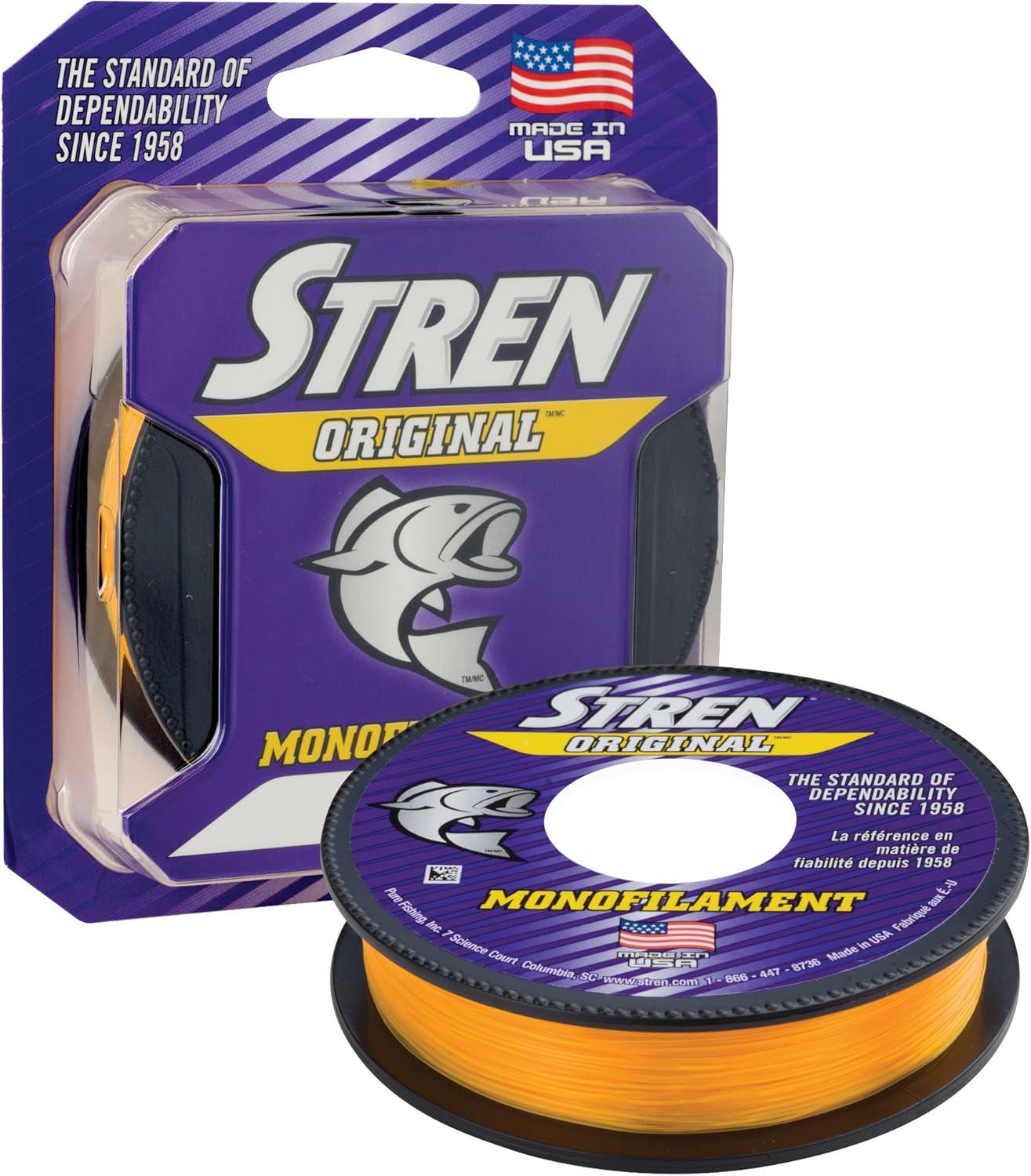 image:imageStren Original Monofilament Fishing LineHiVis Gold