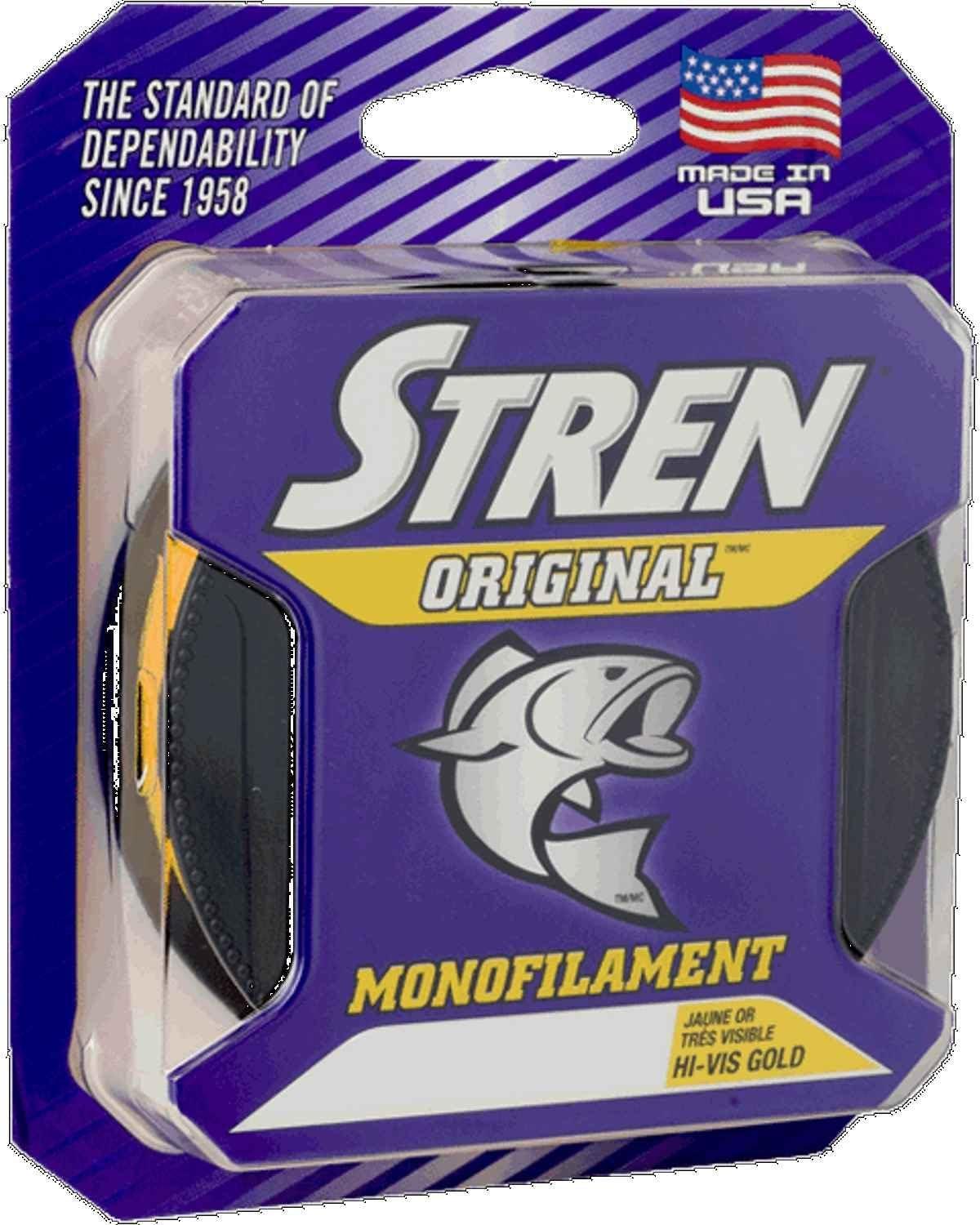 image:imageStren Original Monofilament Fishing LineHiVis Gold