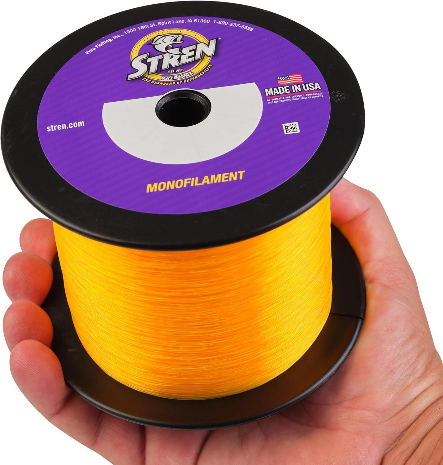 image:imageStren Original Monofilament Fishing LineHiVis Gold