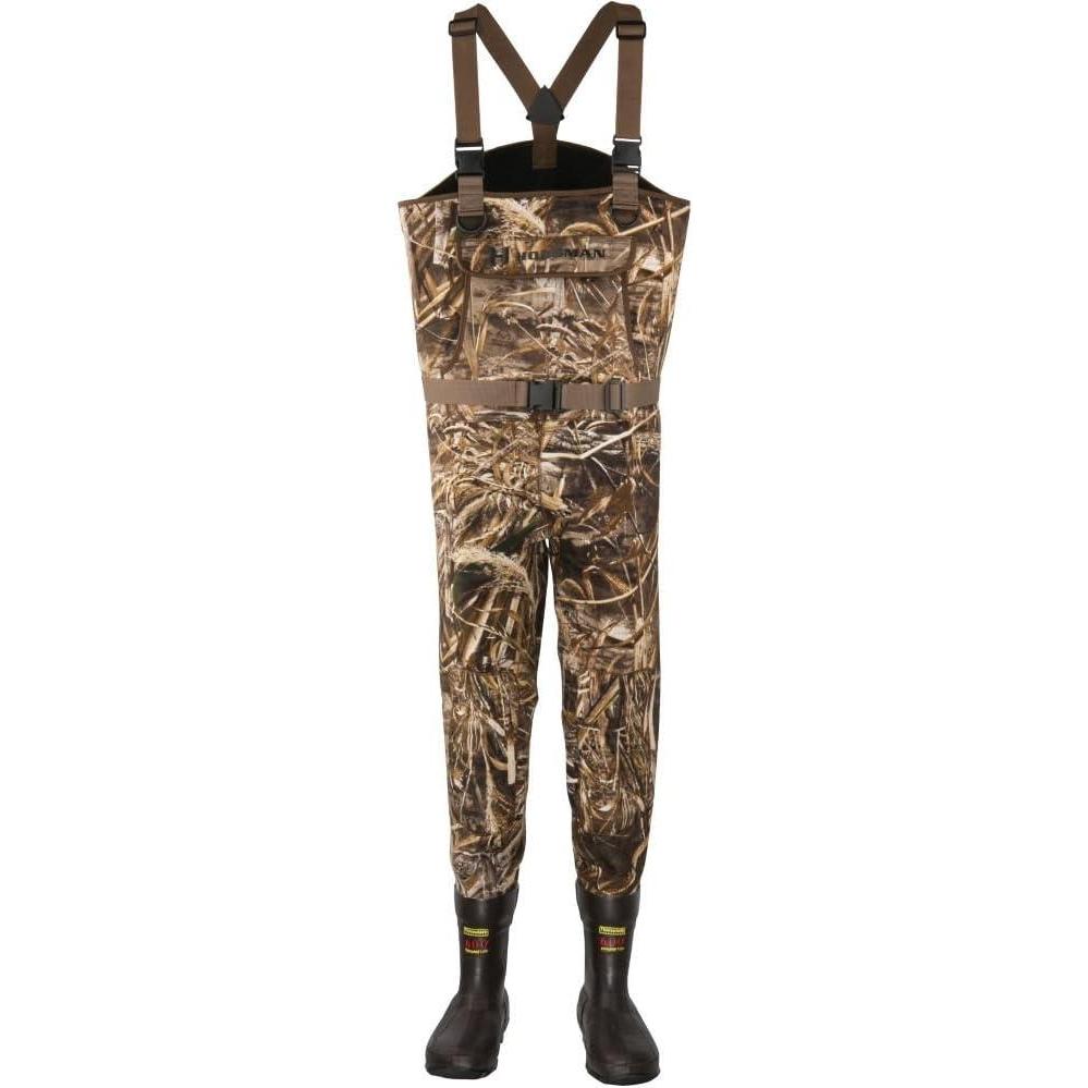 image:imageHodgman Mens Brighton Neoprene Cleated Waders Realtree Max Fishing amp Hunting ApparelSize 13