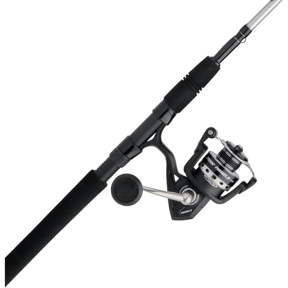 image:imagePENN Pursuit III amp Pursuit IV Spinning Reel and Fishing Rod Combo3000 Size Reel 7 Medium Light 1pc