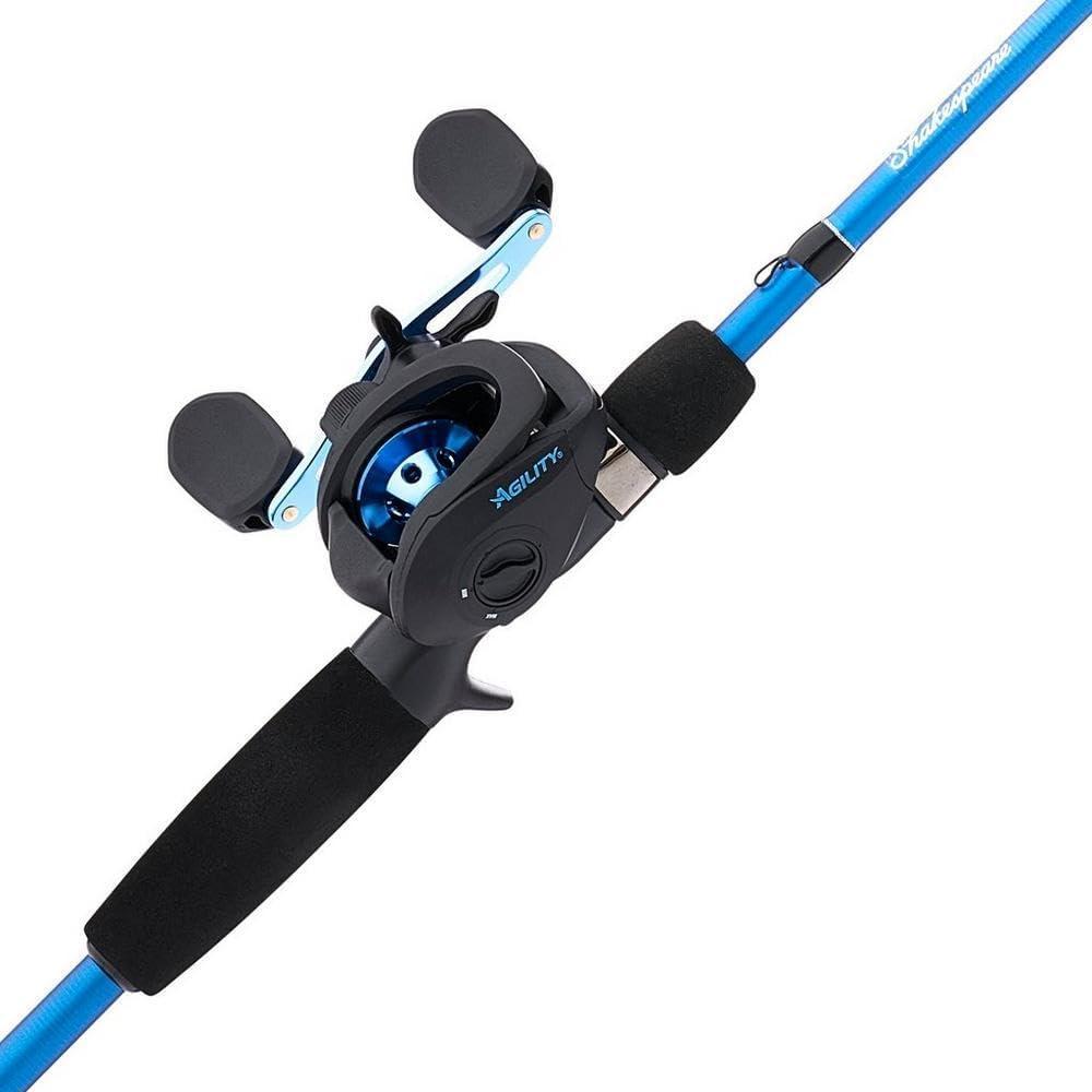 image:imageShakespeare Agility Low Profile Baitcast Reel and Fishing Rod ComboOld Model