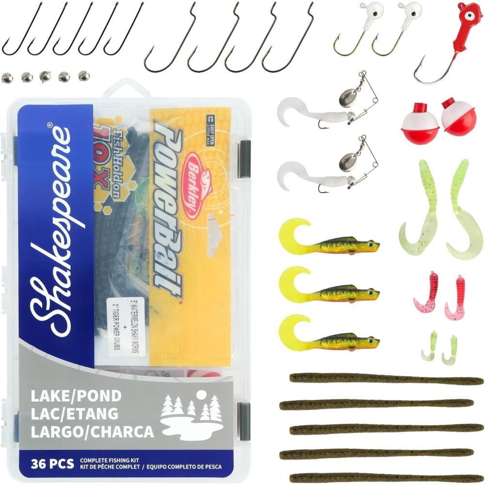 image:imageShakespeare Catch More Fish Fishing Tackle KitLakePond